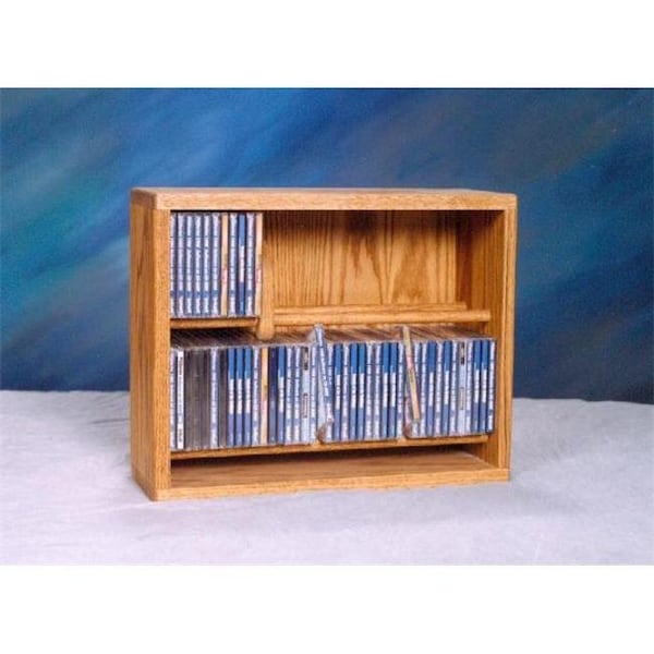 Wood Shed Wood Shed 206-18 Solid Oak Dowel Cabinet for CDs 206-18 - main
